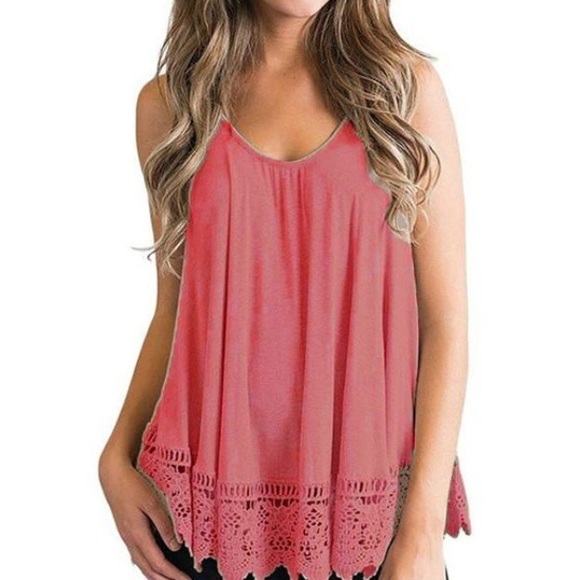 Tank top with embroidered edge various sizes - Picture 2 of 7